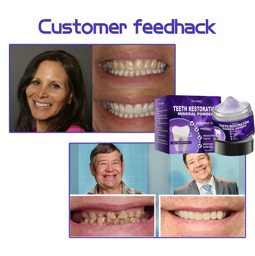 🦷Nexisify™ Dental Repair Mineral Powder >> 🔥Buy 1 Get 1 Free🔥