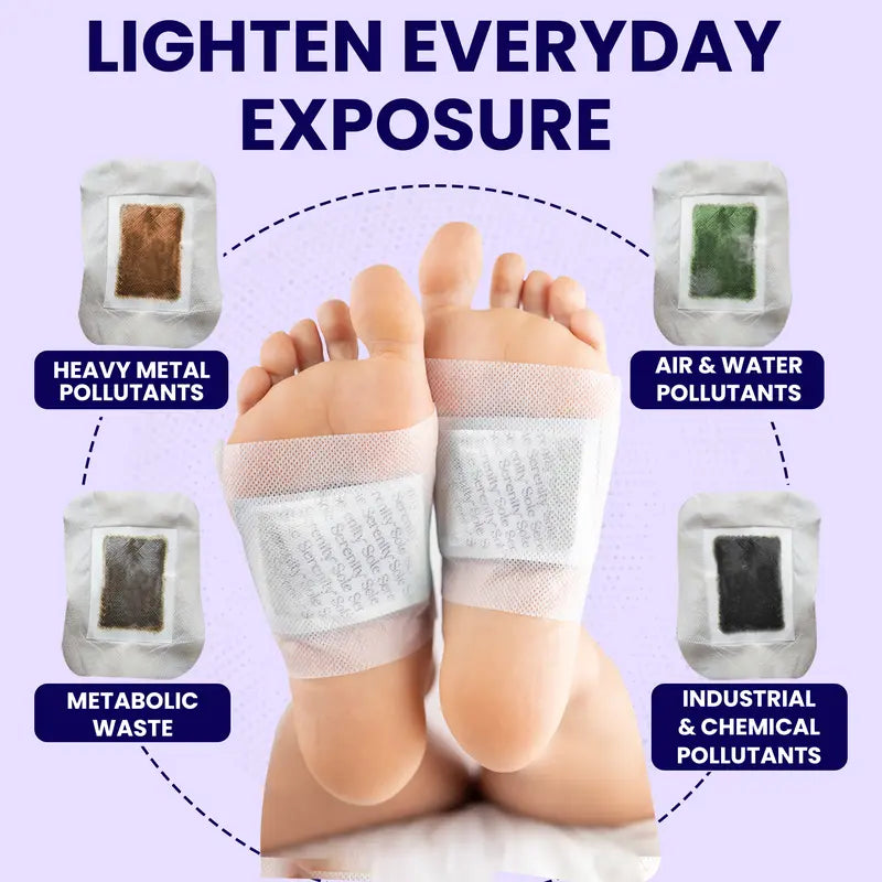 🦶 NESLEMY™ Herbal Foot Pads – Relieve Fatigue, Eliminate Odor, Stay Fresh Naturally 🌿