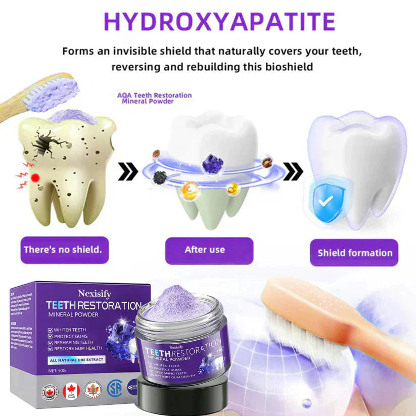 🦷Nexisify™ Dental Repair Mineral Powder >> 🔥Buy 1 Get 1 Free🔥