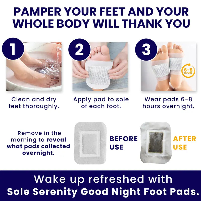 🦶 NESLEMY™ Herbal Foot Pads – Relieve Fatigue, Eliminate Odor, Stay Fresh Naturally 🌿