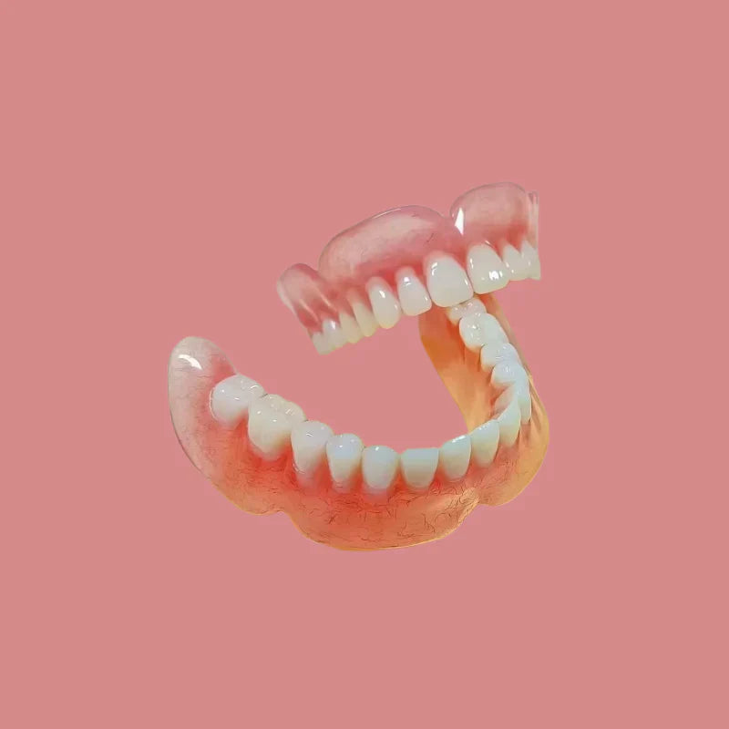 TAILEDENĀ® Medical Full Denture with Strong Suction 𦷠Made and Shipped from the USAš