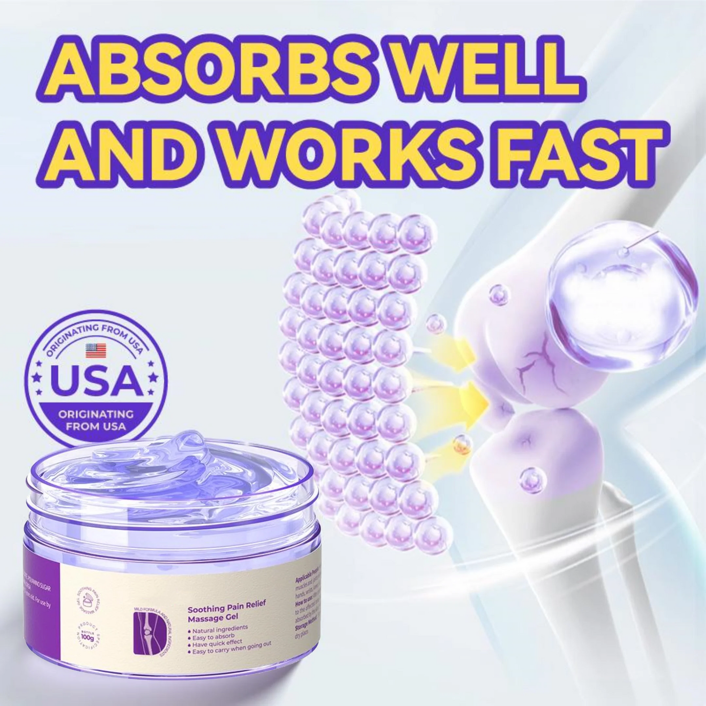 š„Ends Tonight: Get 60% OFF !šLOVILDS⢠AOA-Approved Pain Relief Gel ā With Turmeric & Emu Oil for Arthritis & Joint Support