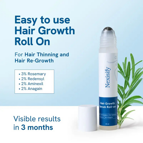 Last 3 hours 60% off⏰Hair Growth Roll-On Serum – See hair growth in 4 weeks