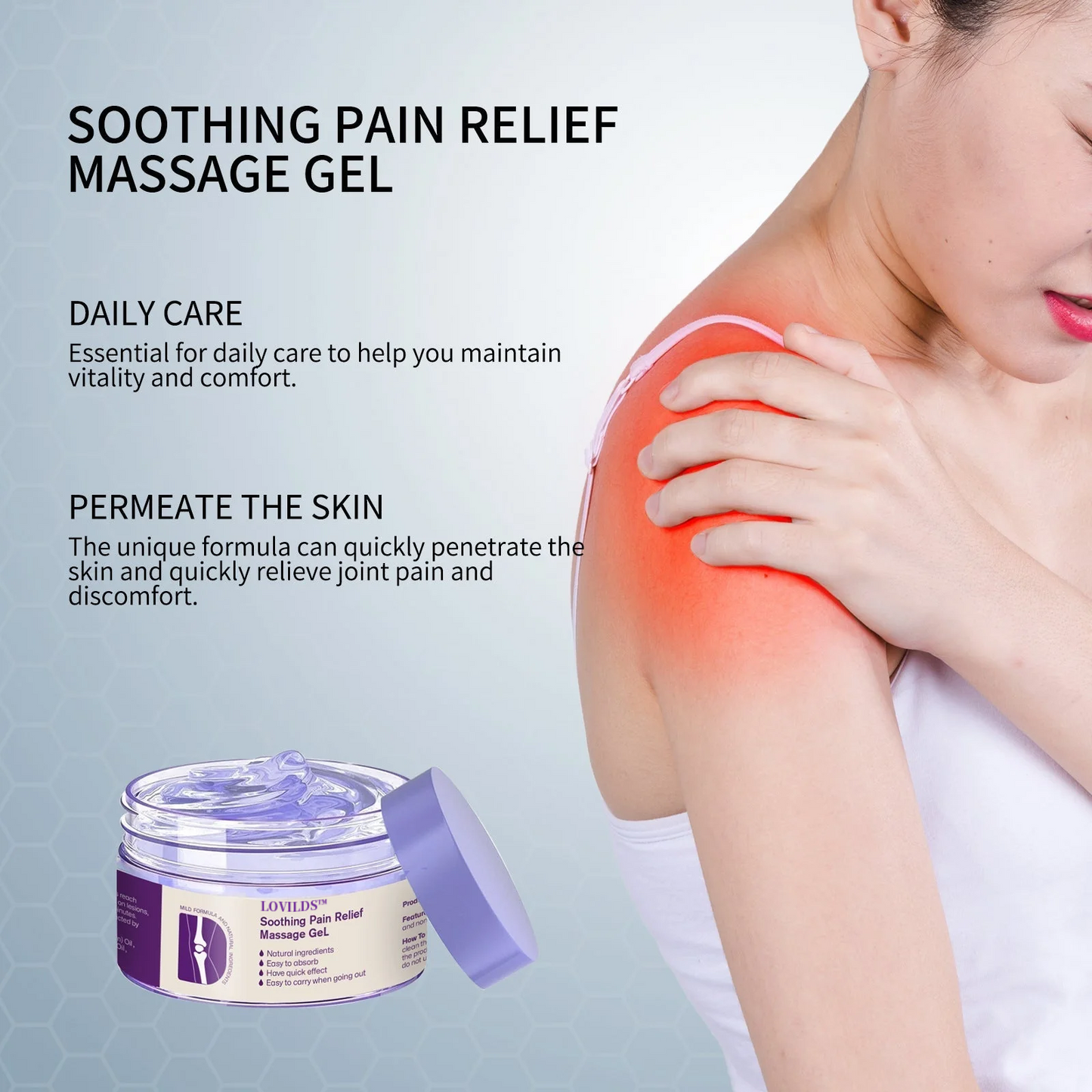 š„Ends Tonight: Get 60% OFF !šLOVILDS⢠AOA-Approved Pain Relief Gel ā With Turmeric & Emu Oil for Arthritis & Joint Support