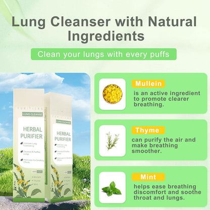 Breathe LOVILDS™ Mullein Relaxation Stick – Soothes Lungs, Detoxifies, Freshens Breath