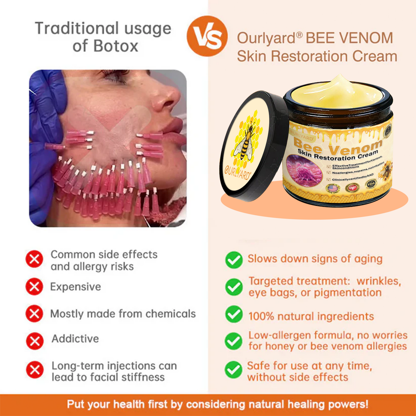 ✨✨✨FDA Approved: LOVILDS® Bee venom Pro Comprehensive Cream — 🔥Limited Time 80% OFF🔥
