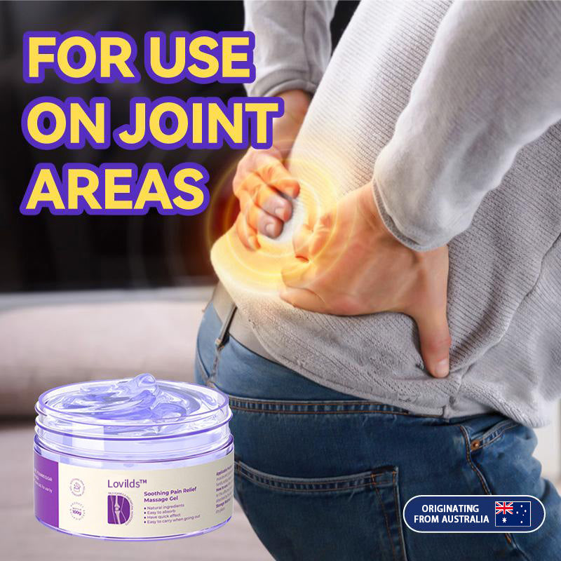 🔥Ends Tonight: Get 60% OFF !🎁LOVILDS™ AOA-Approved Pain Relief Gel – With Turmeric & Emu Oil for Arthritis & Joint Support