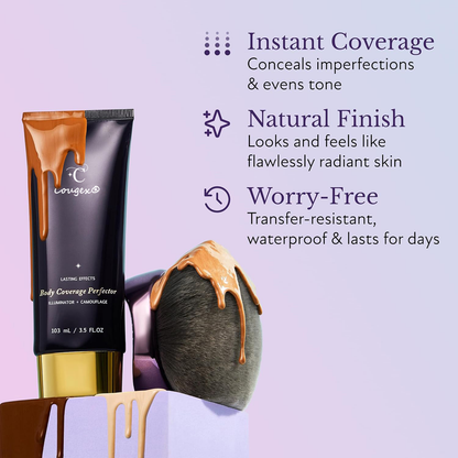 Final 3 Hours [ 60% OFF ]⏰ Beauty Body Coverage Perfector with Brush