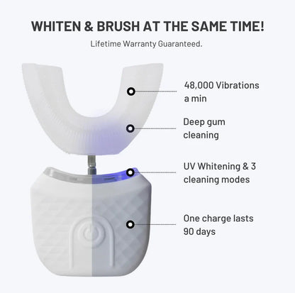 🔥Limited Time 60% OFF🔥 Electric U Shaped Toothbrush  Rechargeable Sonic