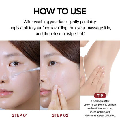 Nexisify® Peel Shot Glow Rice Ampoule Duo - Serums for Brightening, Exfoliating, and Moisturizing - Suitable for All Skin Types
