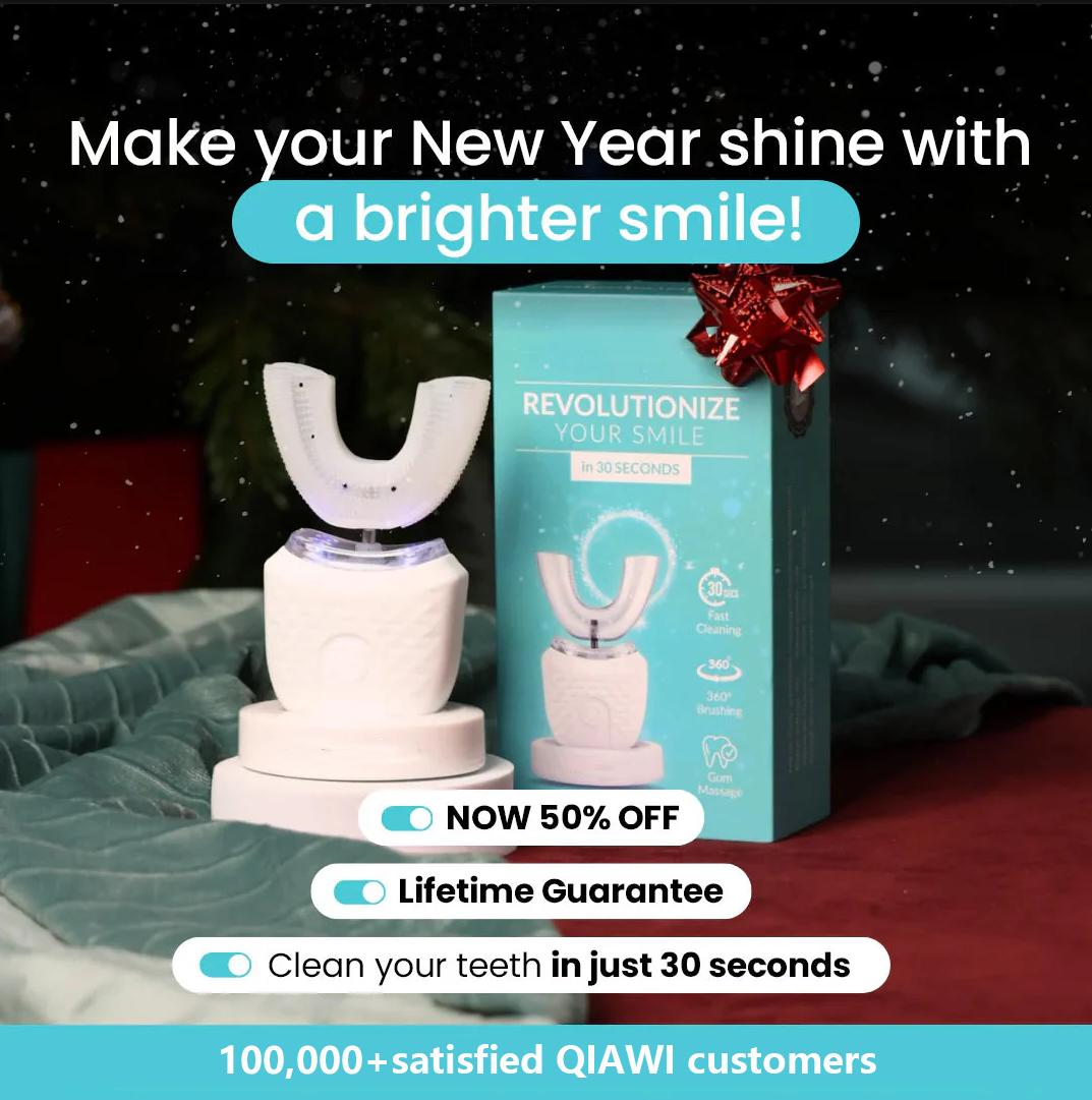 🔥Limited Time 60% OFF🔥 Electric U Shaped Toothbrush  Rechargeable Sonic