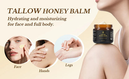 💓Nexisify® Orange Flavoured Organic Tallow Moisturising Honey Balm