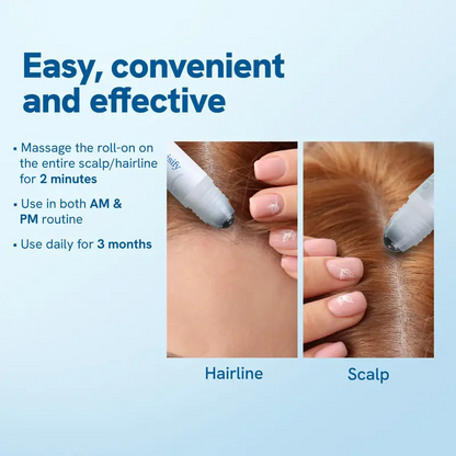 Last 3 hours 60% off⏰Hair Growth Roll-On Serum – See hair growth in 4 weeks